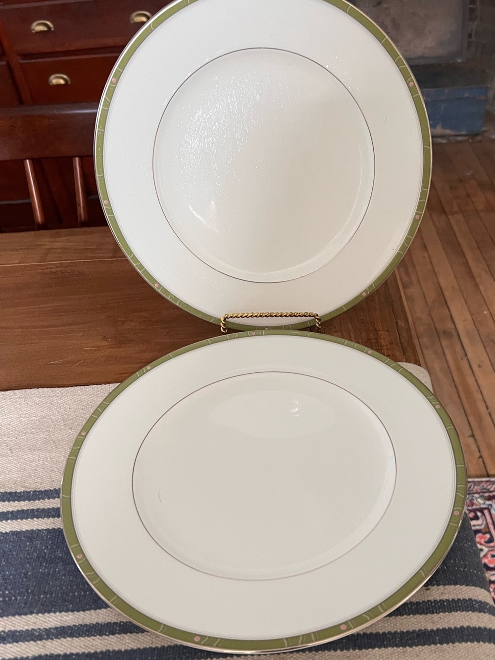 2 Royal Doulton Daybreak Dinner Plates NWOT